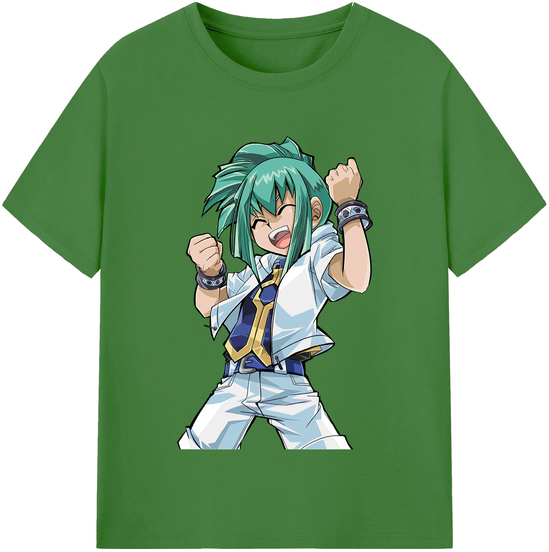 （画像用） 遊☆戯☆王 Yu-Gi-Oh! レディースカジュアルプリントTシャツ（綿100％）